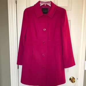Talbots Pink Wool Blend/Thinsulated Coat 8